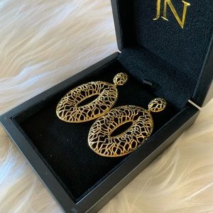 **Jacqueline Nerguizian 18 Karat Gold Earrings**